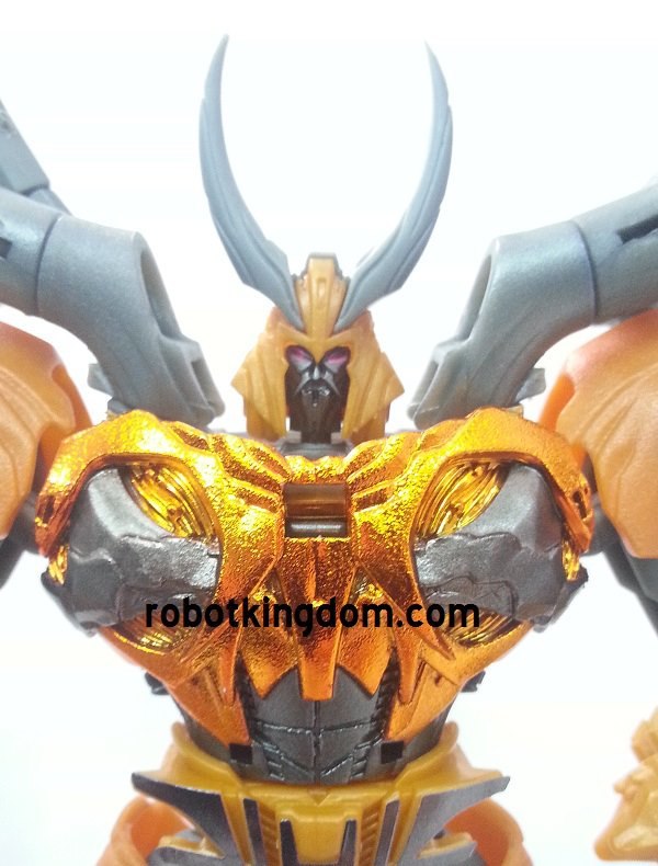 Takara TF Prime AM 19 Gaia Unicron Images Review   Big Yellow Planet Eater Out Of Box  (1 of 16)